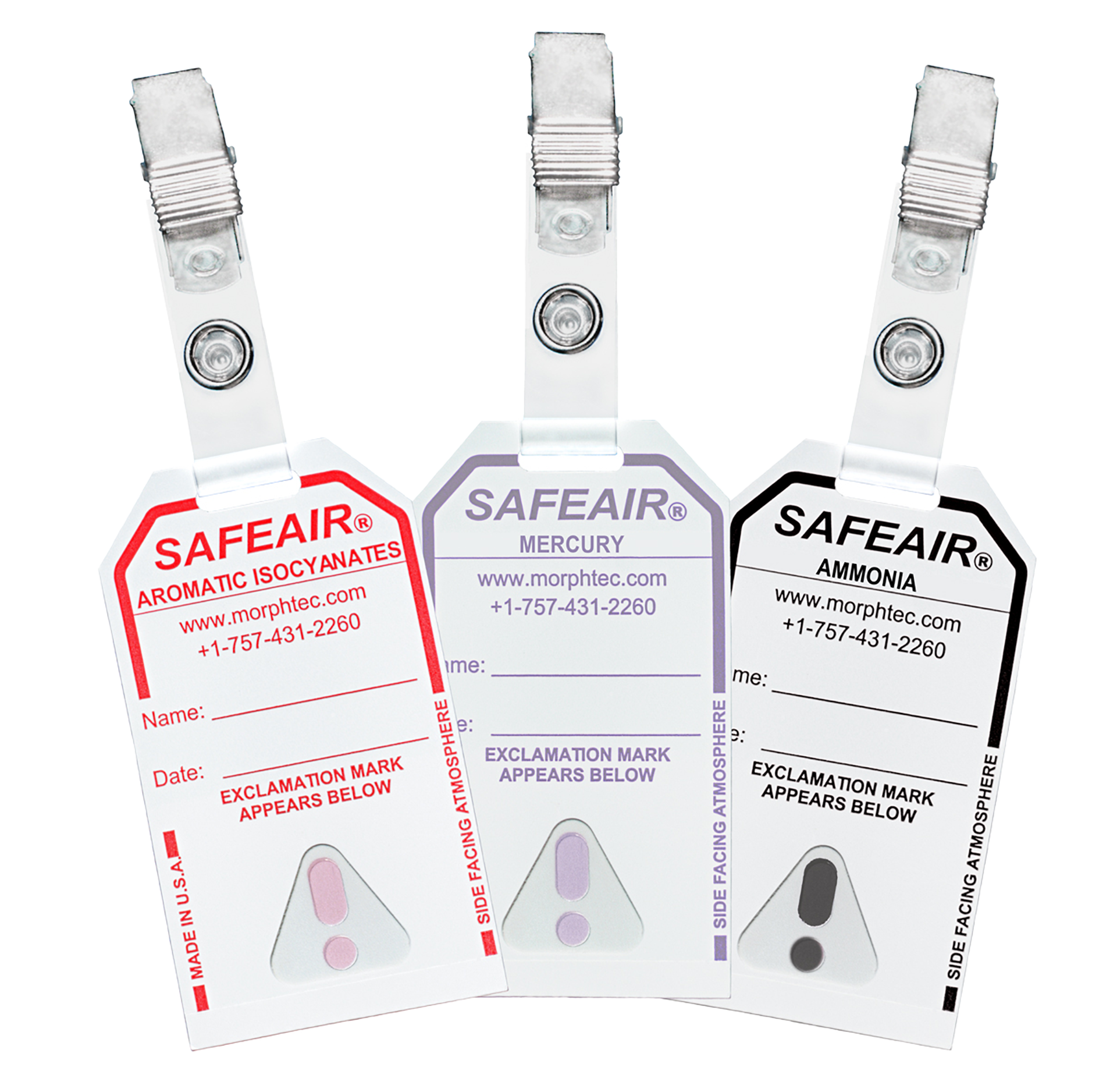 SafeAir Badge Ammoniak